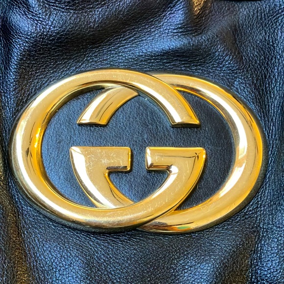 Authentic GUCCI Large Britt Tote 🖤 - Picture 4 of 6